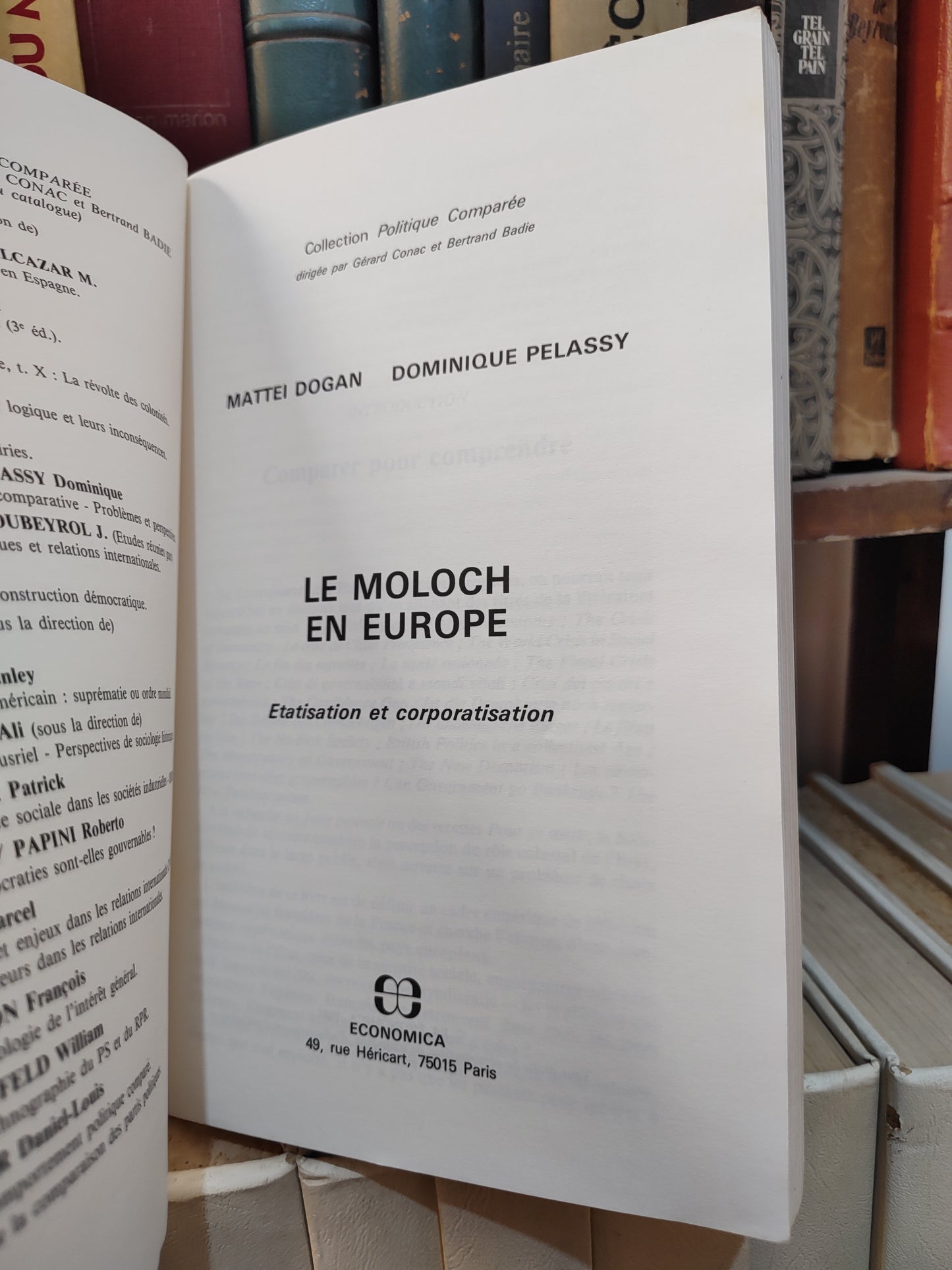 Dogqn  - Moloch en, Europe Étatisation et corporation