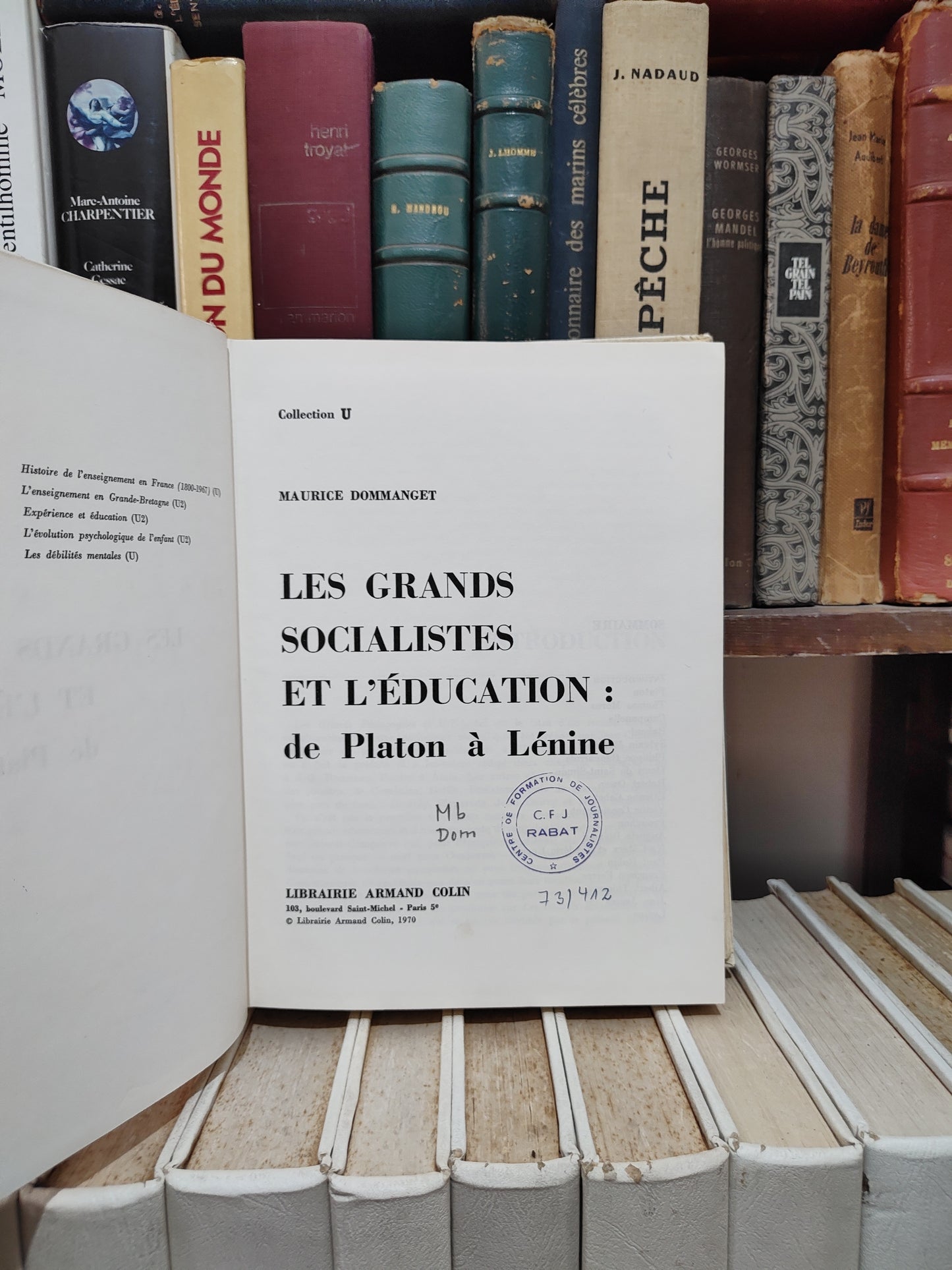 Dommanget - Les grands socialistes et l'éducation