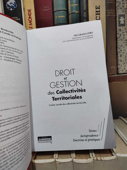 Droit et gestion des collectivités Territoriales