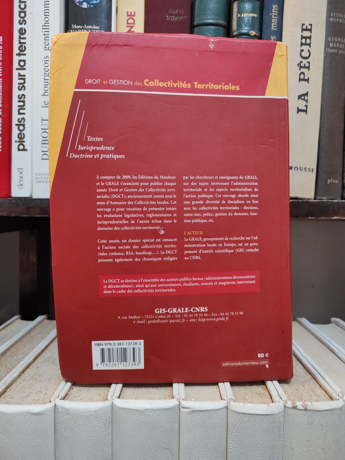 Droit et gestion des collectivités Territoriales