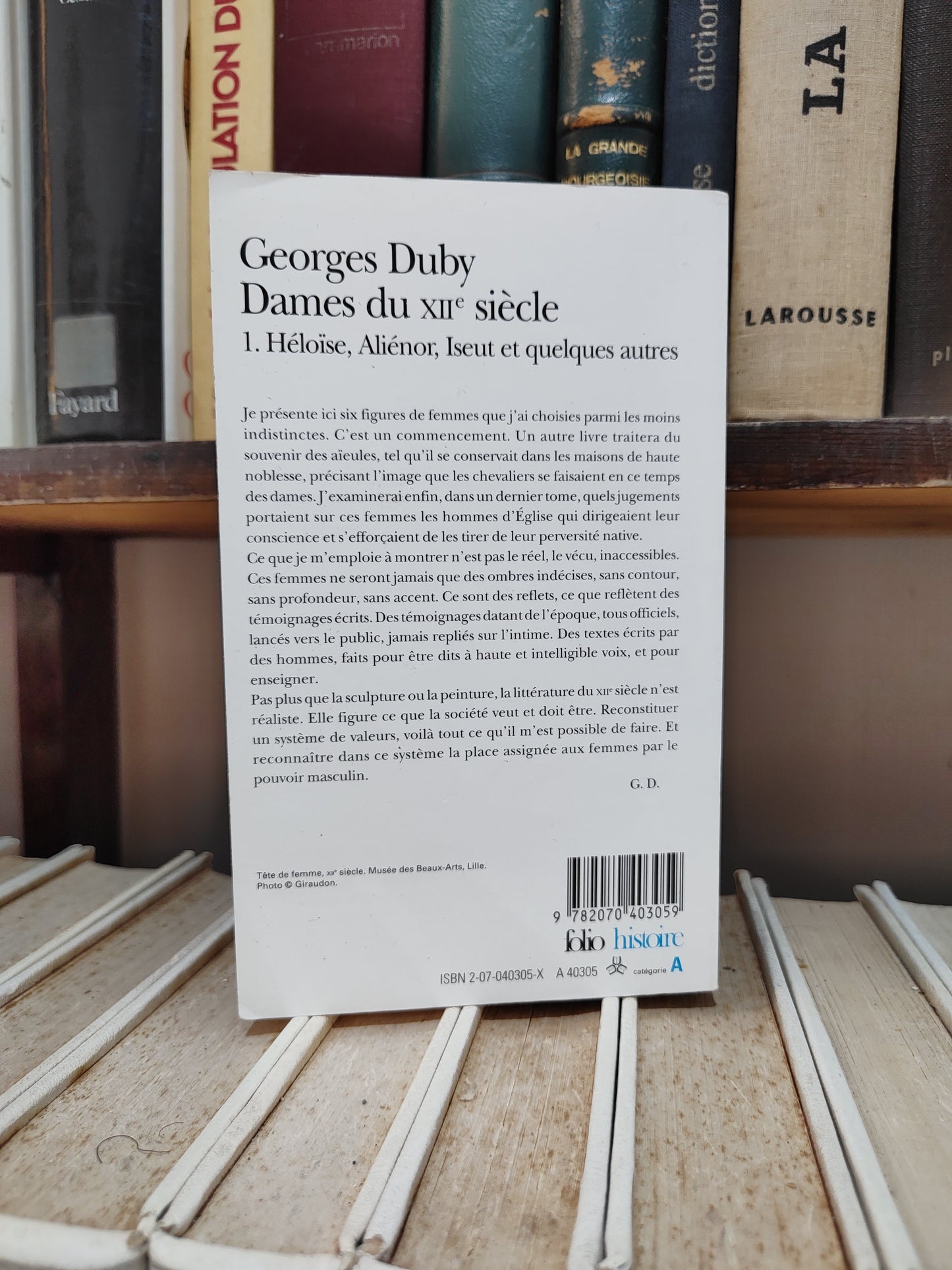 Duby - Dames du XIIe siècle tome 1