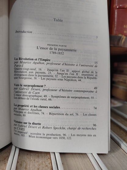 Duby - Histoire de la France rural 3 de 1789 à 1914