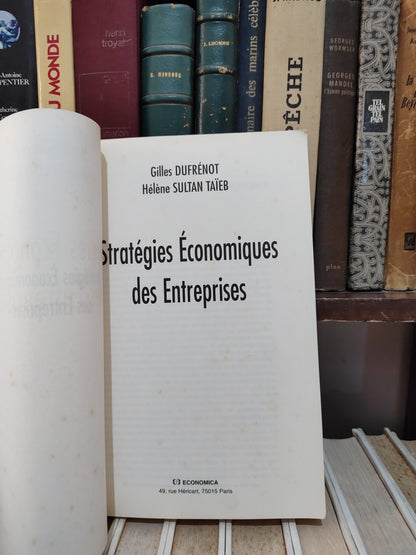 Dufrénot - Stratégies économiques des entreprises