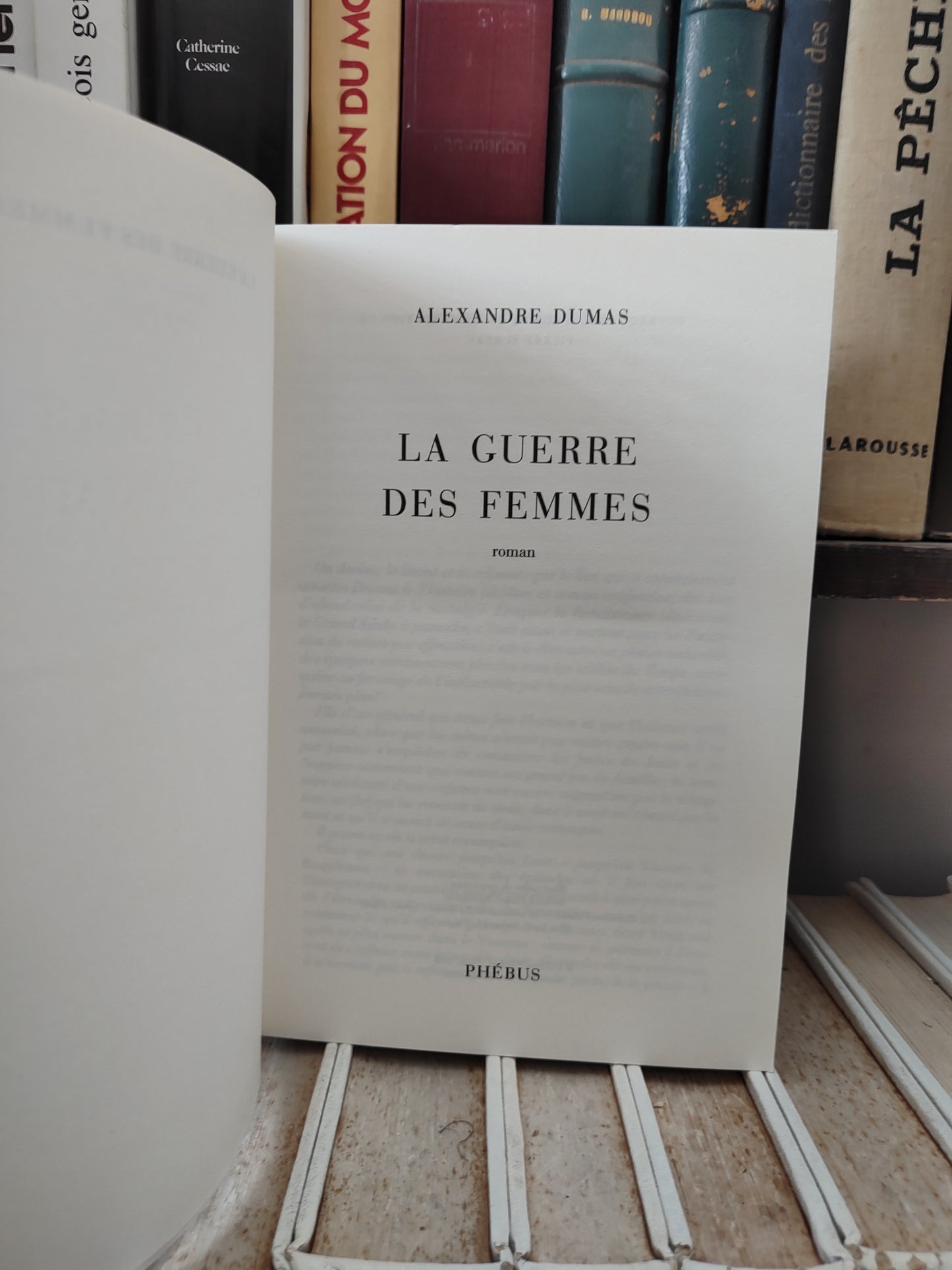 Dumas - La guerre des femmes