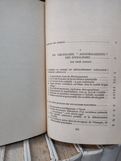 Dumont - développement et socialismes