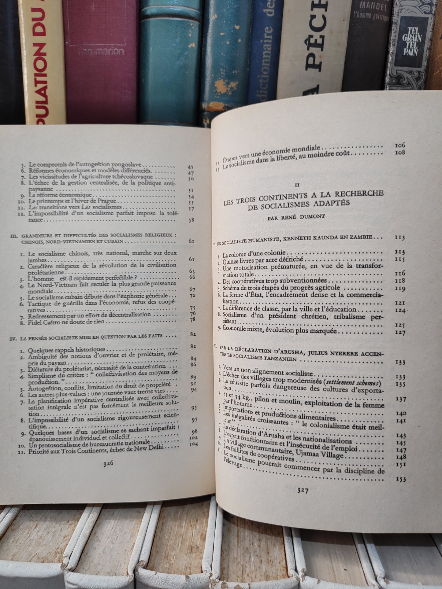 Dumont - développement et socialismes