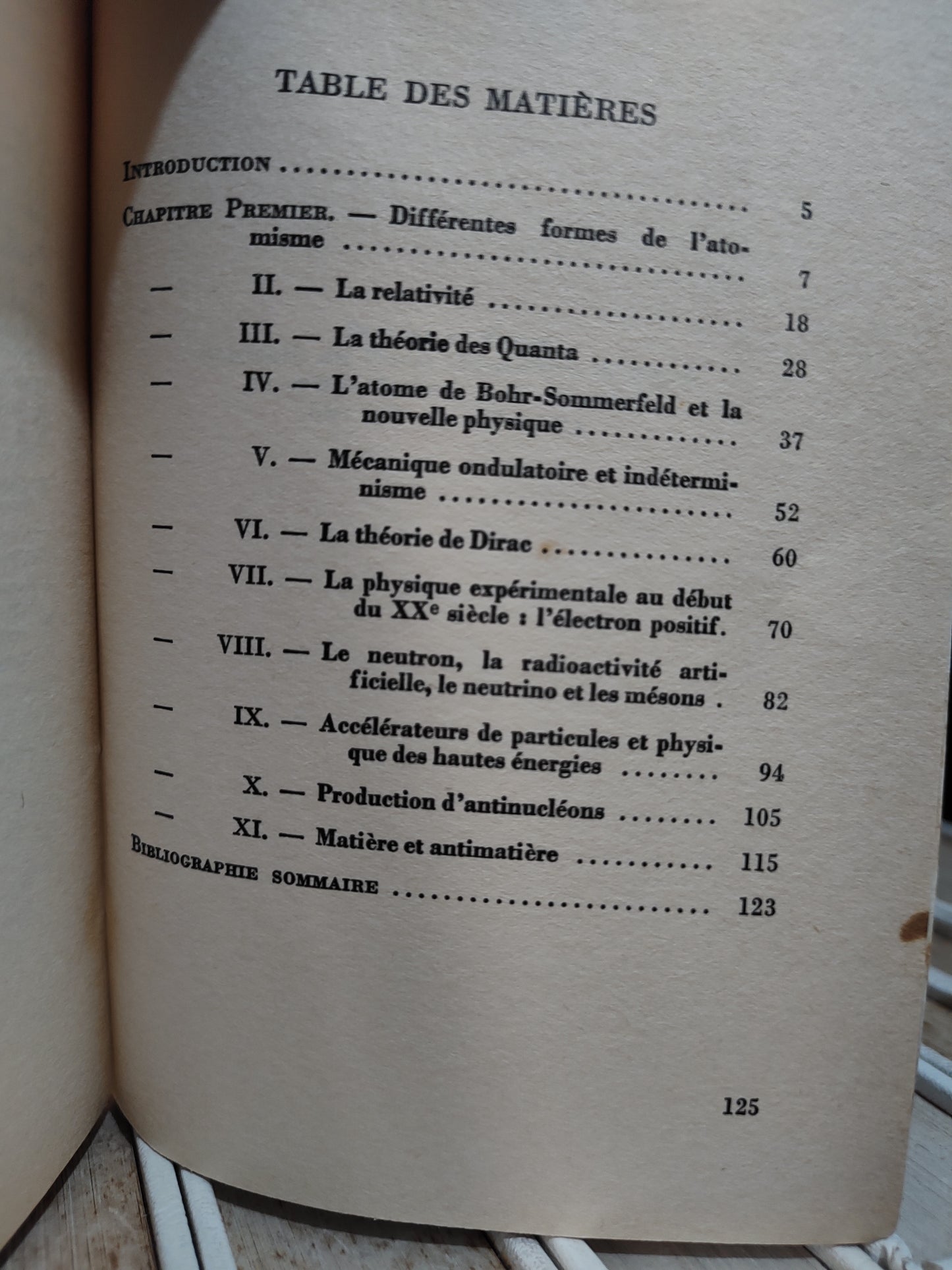 Duquesne - Matière et antimatière