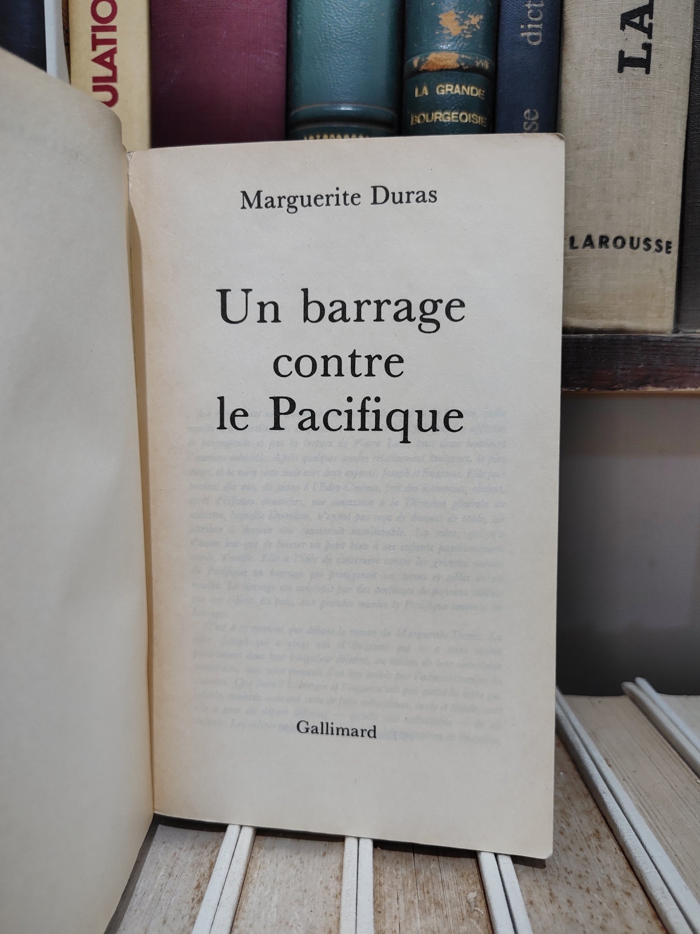 Duras - Barrage contre le pacifique