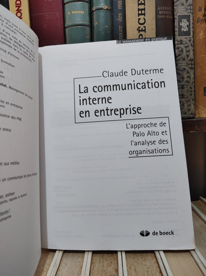 Duterme - La communication interne en entreprise