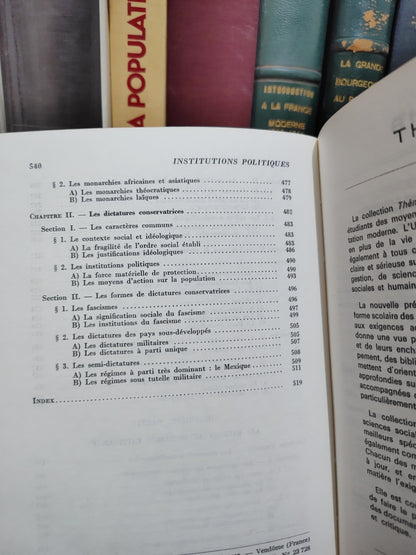 Duverger - Institutions Politiques 1;2 THEMIS