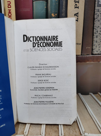 Echaudemaison - Dictionnaire d'économie et de sciences sociales