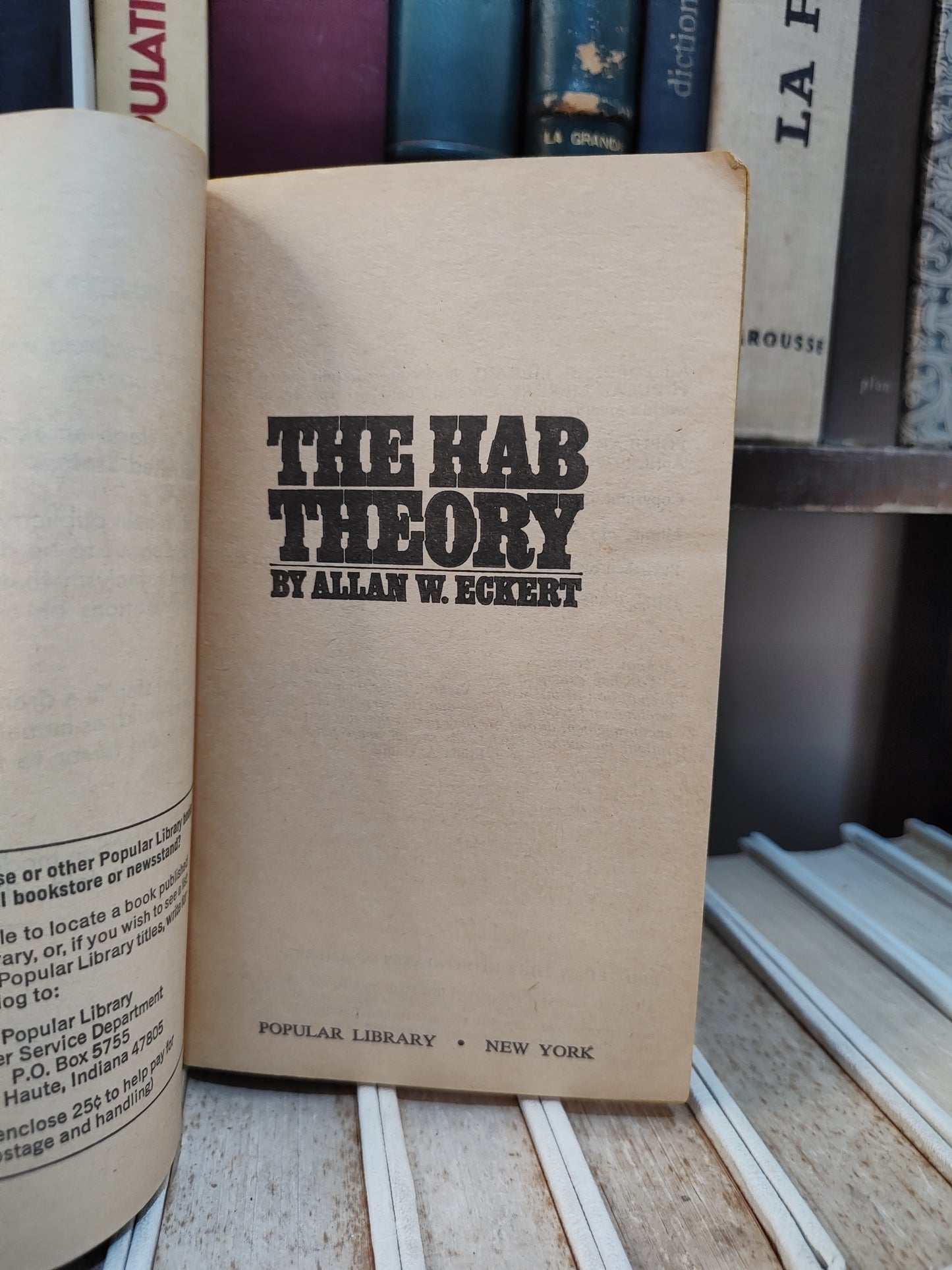 Eckert - The hab theory