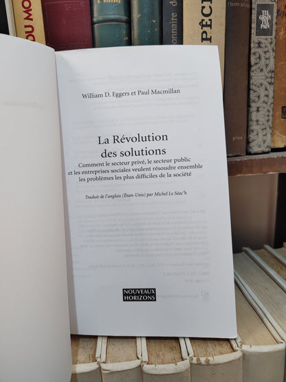 Eggers - La révolution des solutions