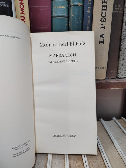 El Faiz - Marrakech patrimoine en péril