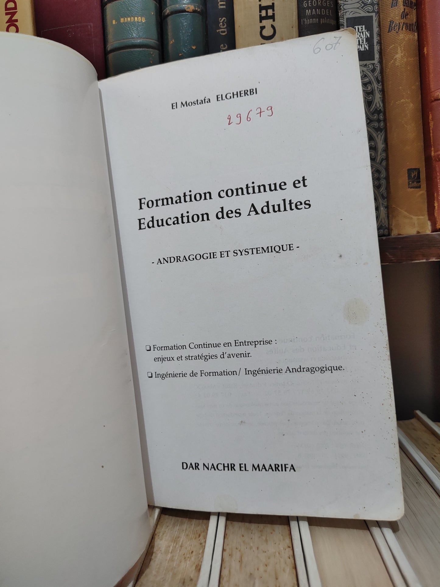 El Gherbi - Formation continue et éducation