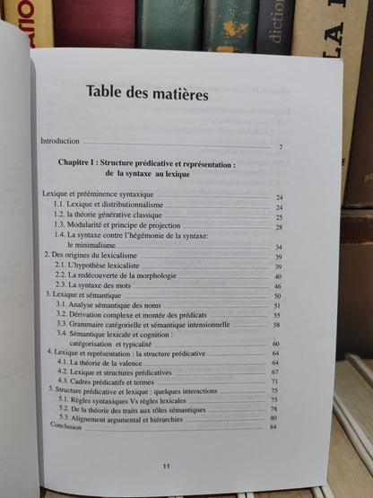 El Hadari - Structures Linguistiques: Prédication et dérivation