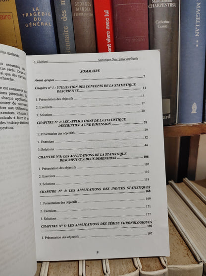 Elabjani - Manuel de statistique descriptive appliquée