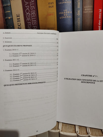 Elabjani - Manuel de statistique descriptive appliquée