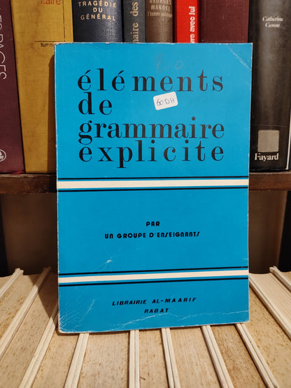 Éléments de grammaire explicite