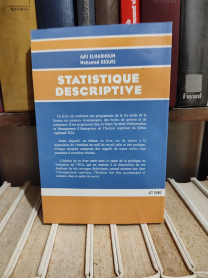 Elmarhoum - Statistique descriptive
