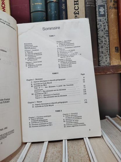 Ermel - apprentissages mathématiques à l'école élémentaire cycle moyen tome 2