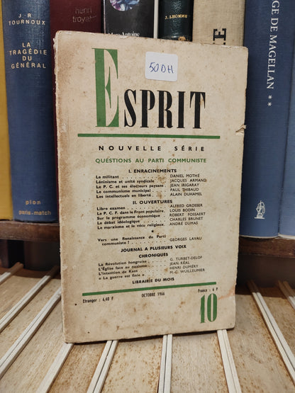 Esprit N° 10