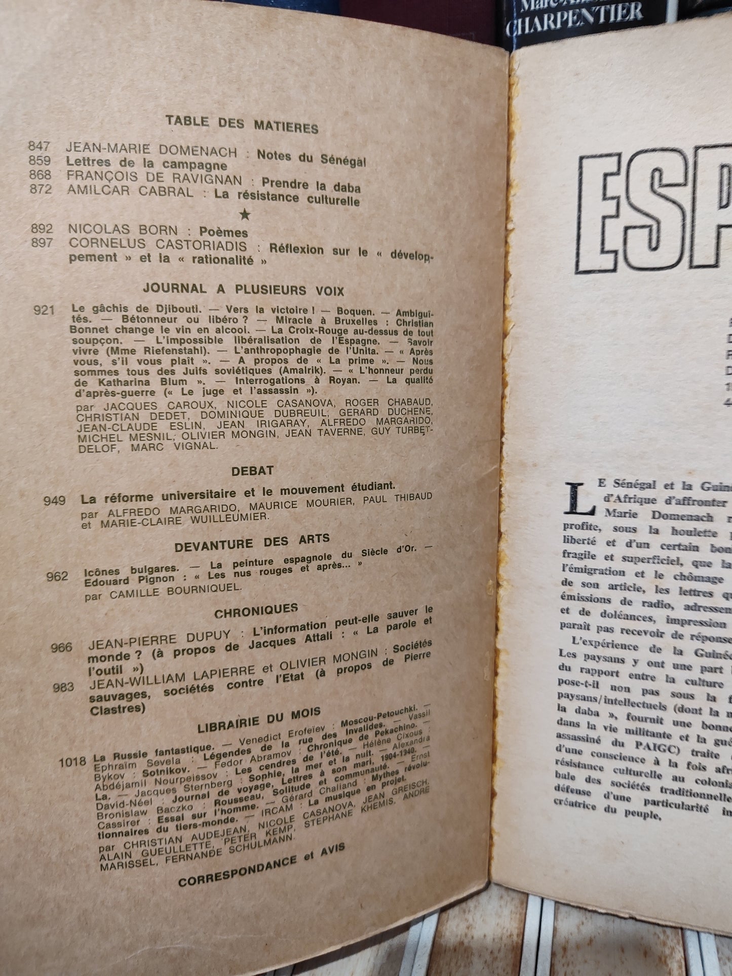 Esprit N° 5