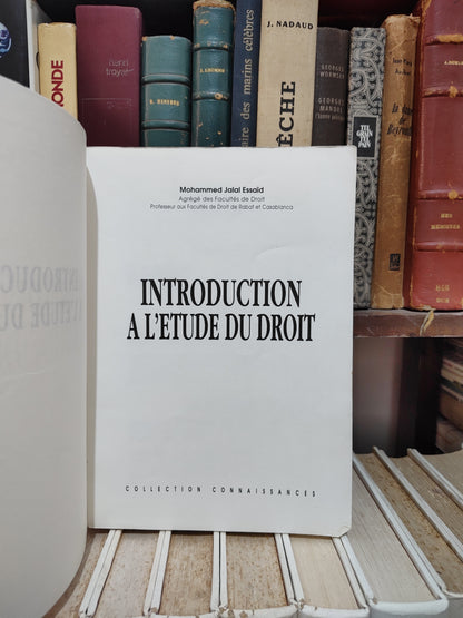 Essaid - Introduction a l'étude du droit 1ere édition