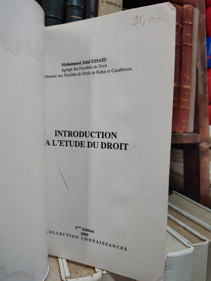 Essaid - Introduction a l'étude du droit édition 2000