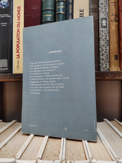 Études et documents Berbères 4