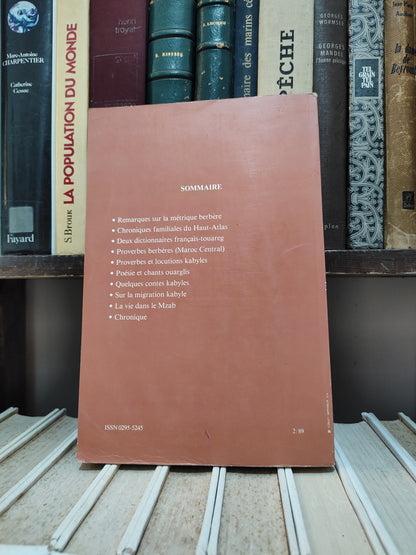 Études et documents Berbères 5