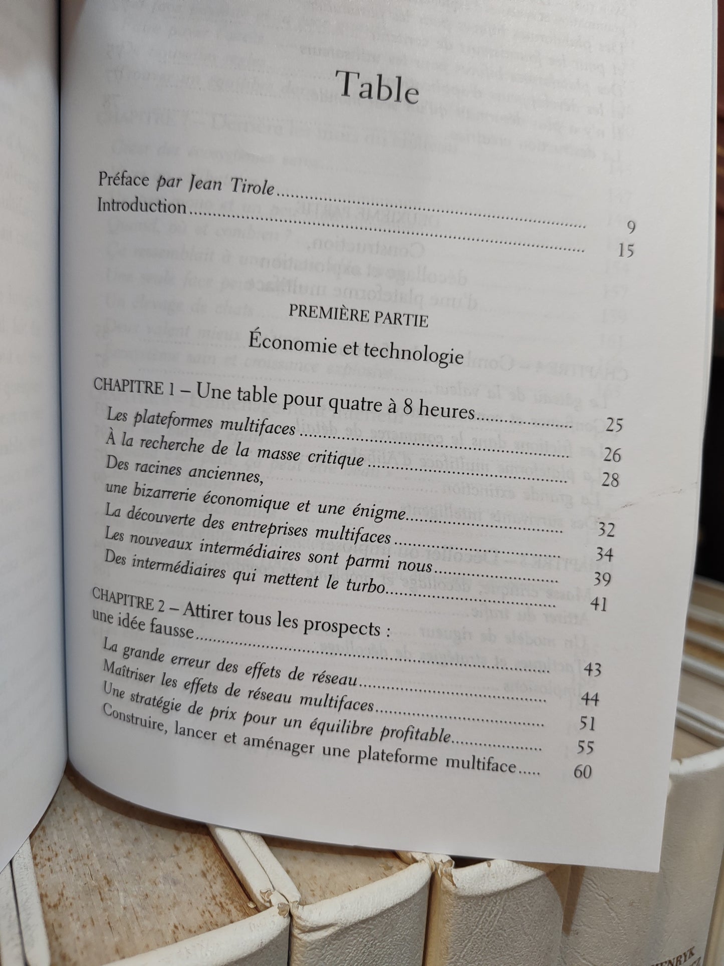 Evans - De précieux intermédiaires