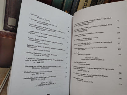 Exils imaginaires et exils réels dans le domaine francophone