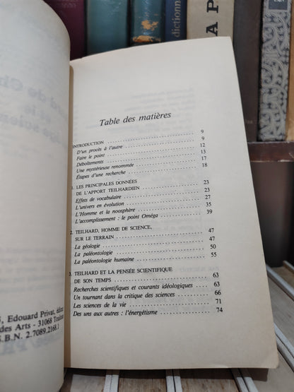 Fages - Teilhard de Chardin et le nouvel âge scientifique