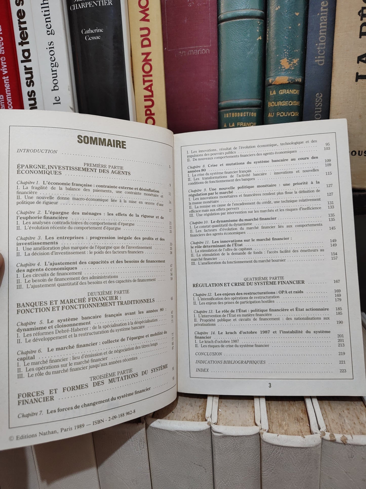 Fougère - Le système financier français