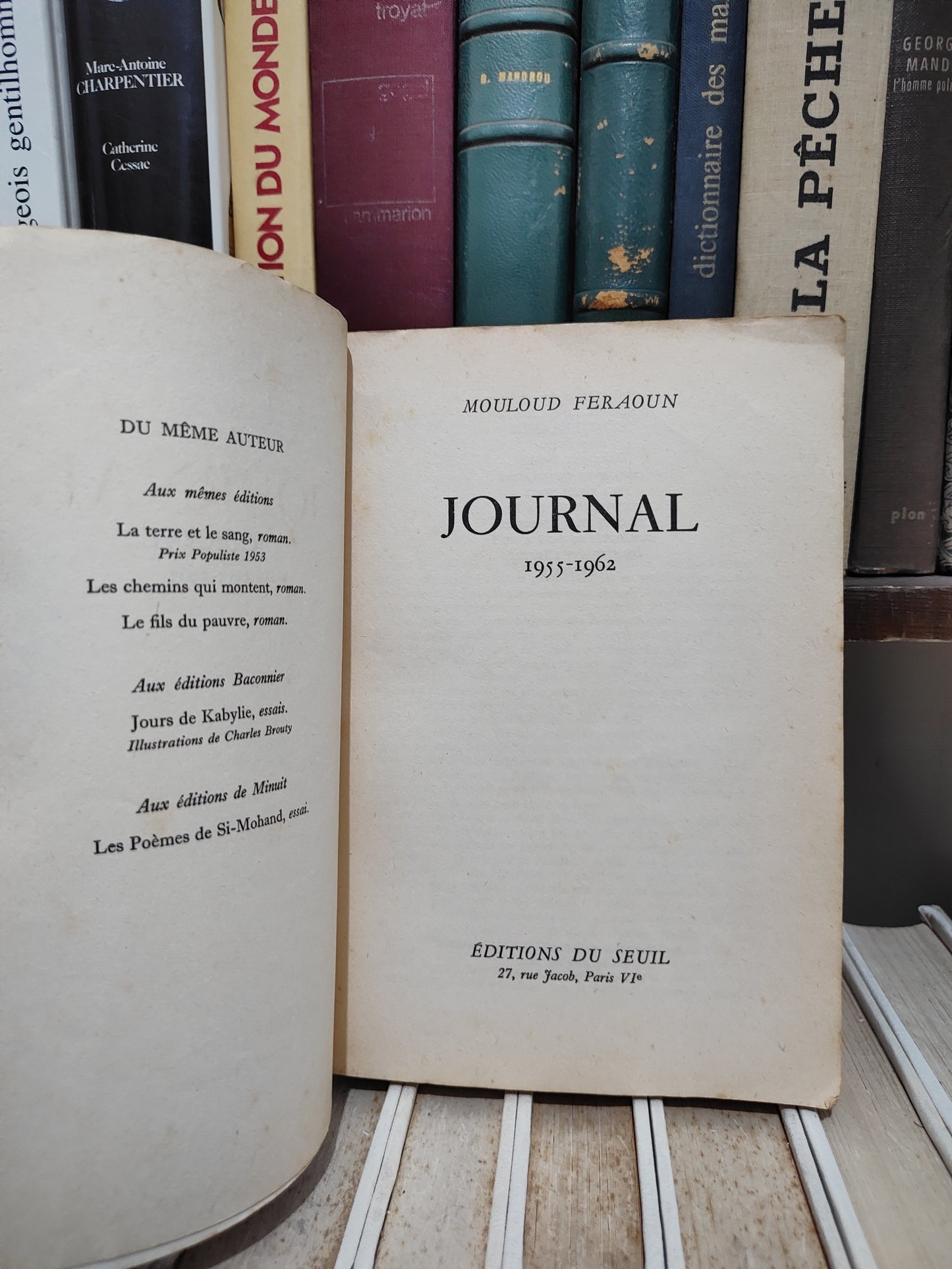 Feraoun - Journal 1955-1962