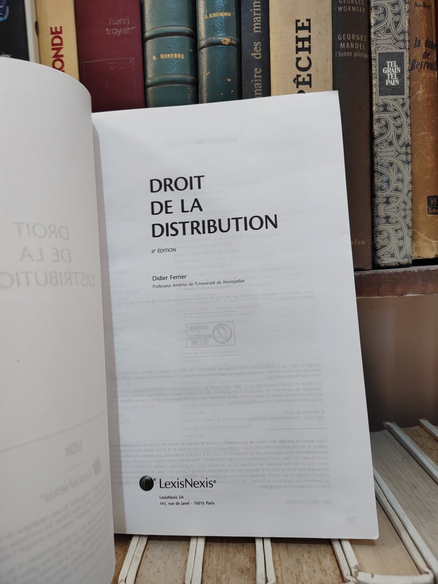 Ferrier - Droit de la distribution
