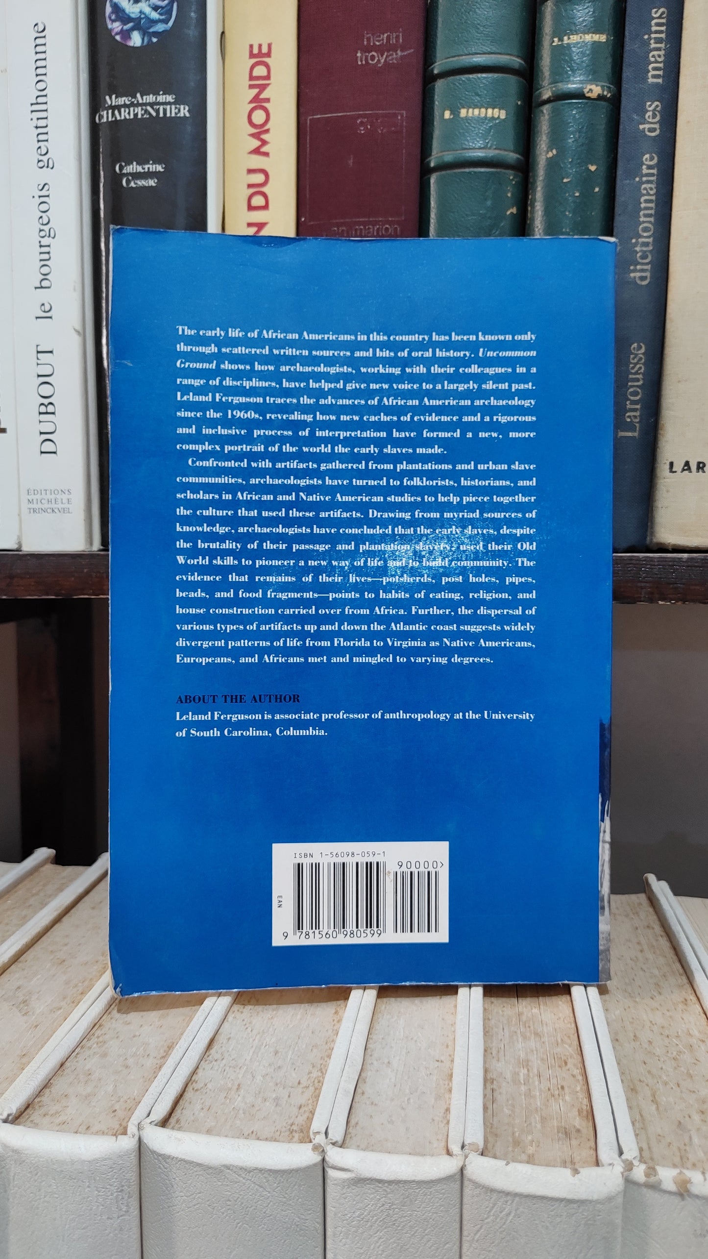 Fetguson - Uncommon Ground : Archaeology and early African America 1650-1800