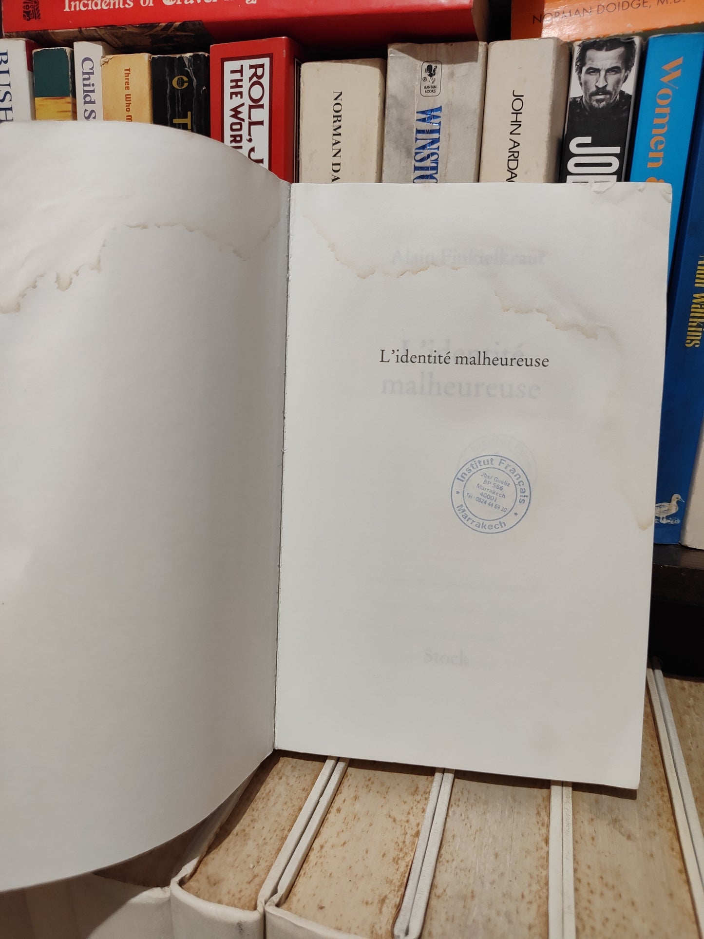Finkielkraut - L'identité malheureuse (voir photos)