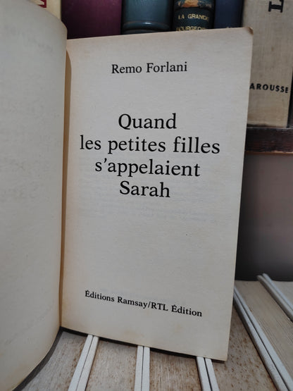Forlani - Quand les petites filles s'appelaient Sarah