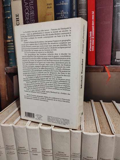 Foucher - Fronts et frontières : Un tour du monde géopolitique