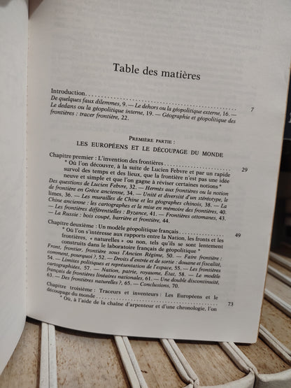 Foucher - Fronts et frontières : Un tour du monde géopolitique