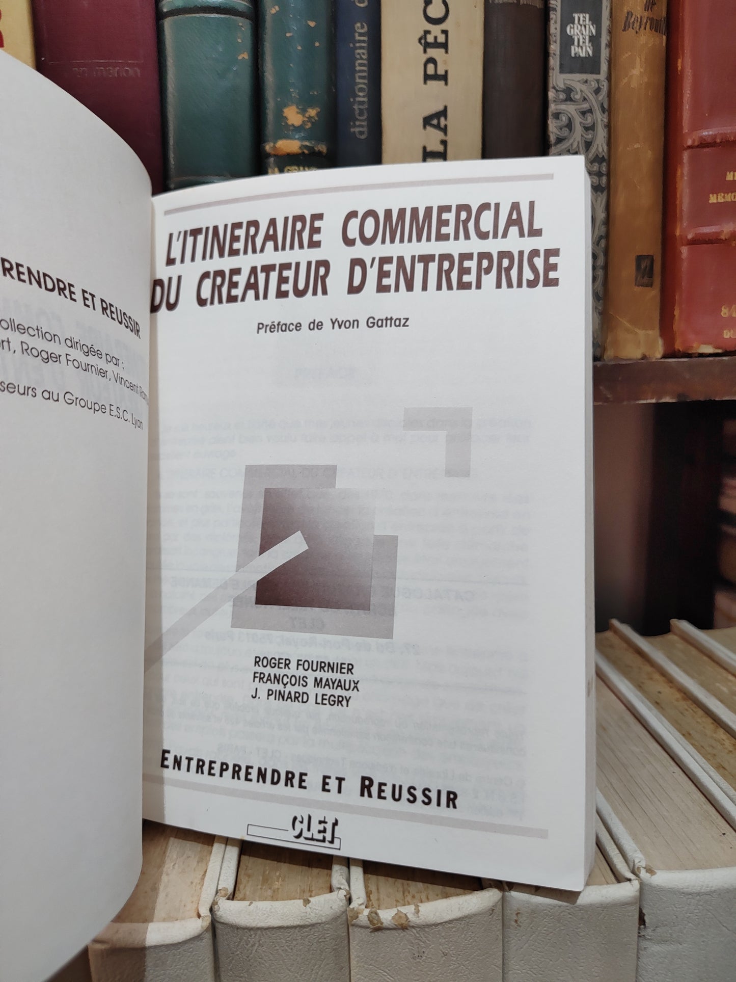 Fournier - L'itinéraire commercial du créateur d'entreprise