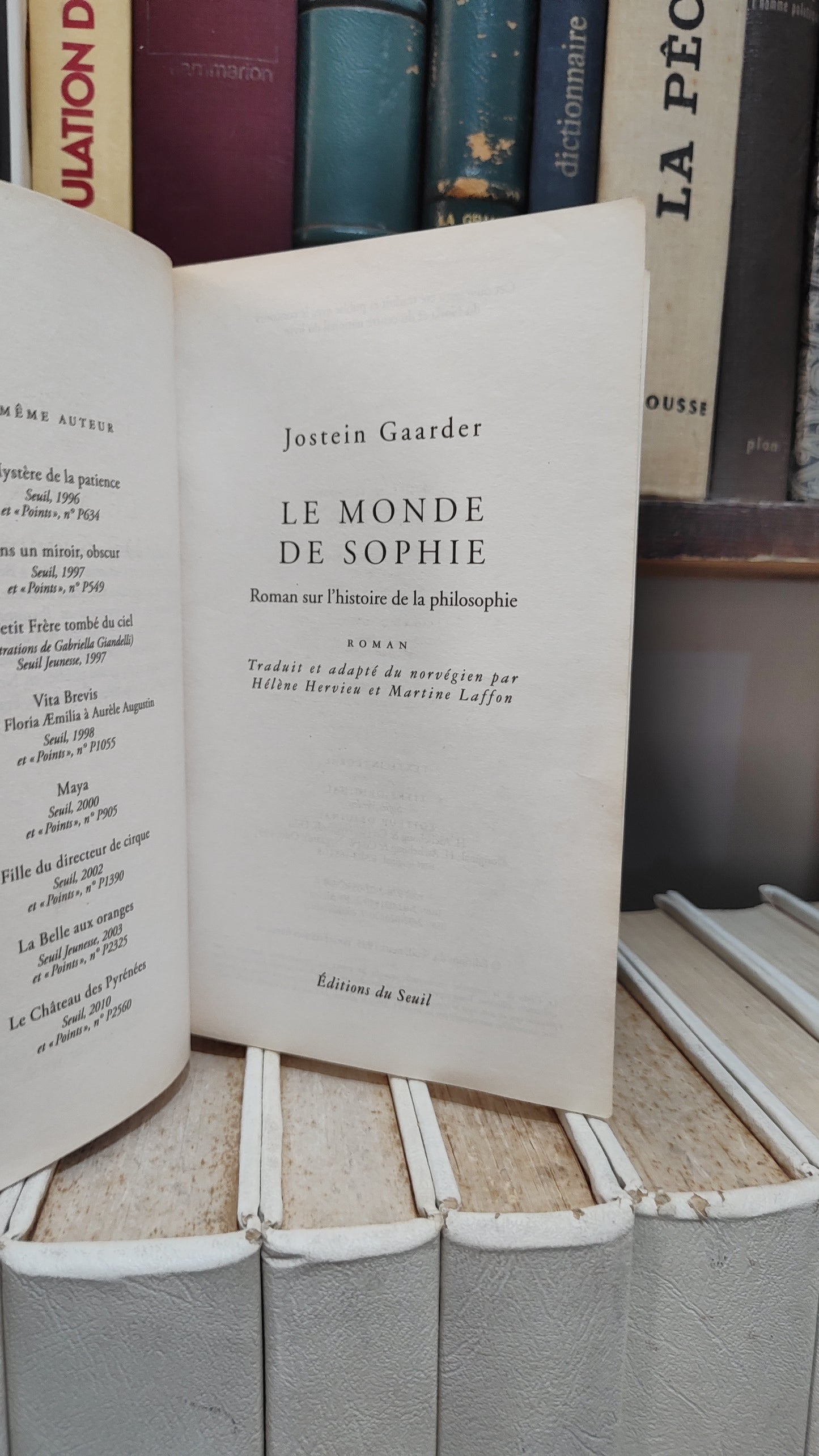 Gaarder - Le monde de Sophie