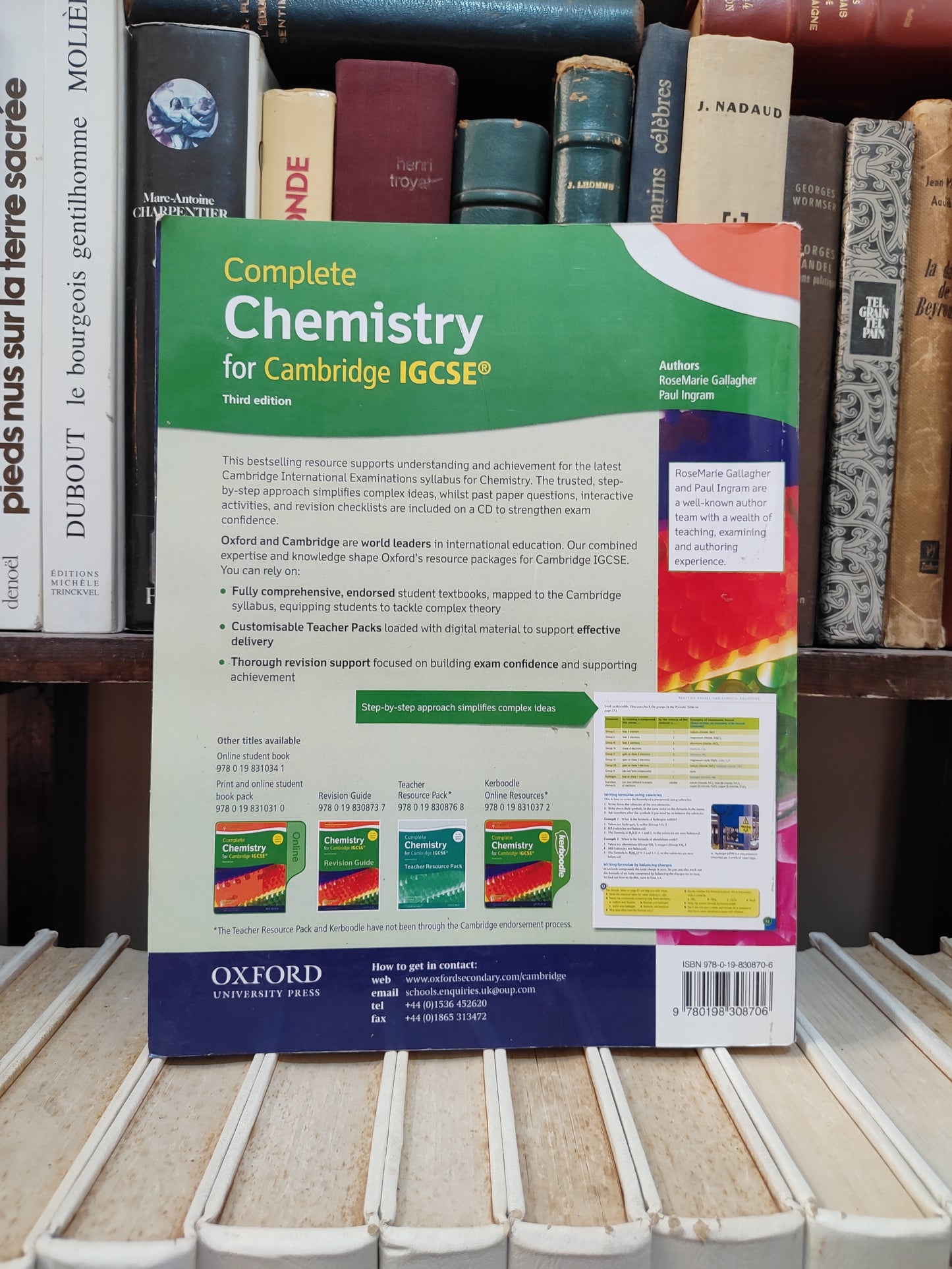 Gallagher - Complete Chemistry for Cambridge IGCSE
