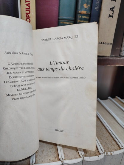 Garcia - L'amour aux temps du choléra