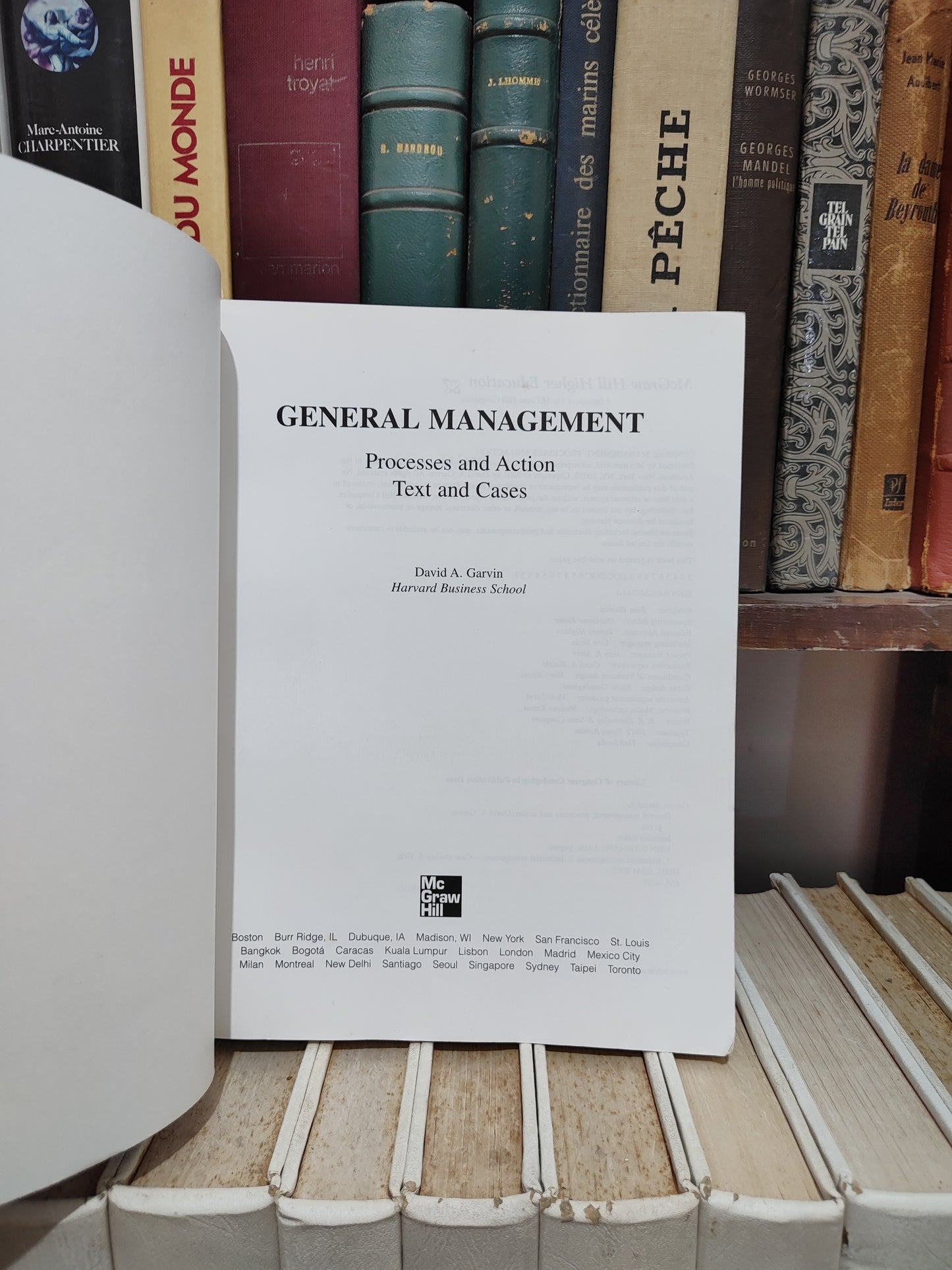 Garvin - General management