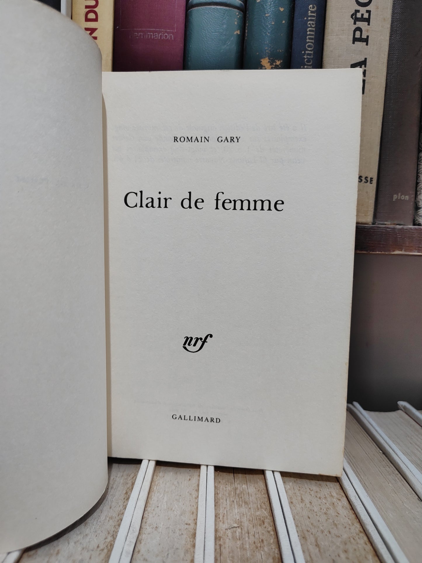 Gary - Claire de femme