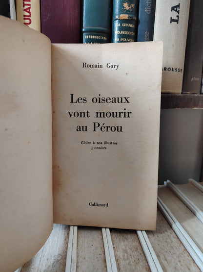 Gary - Les oiseaux vont mourir au Pérou