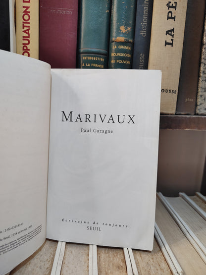 Gazane - Marivaux ; Écrivains de toujours